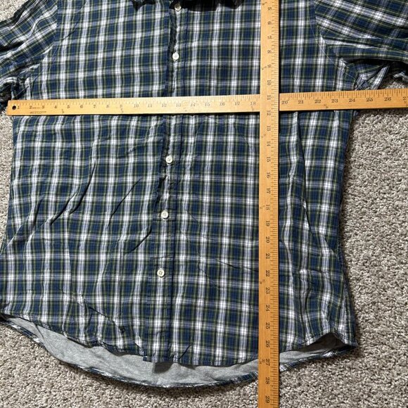Brooks Brothers Mens XL Regent fit Lined Plaid Button-Up Shirt Long Sleeve - Picture 8 of 10